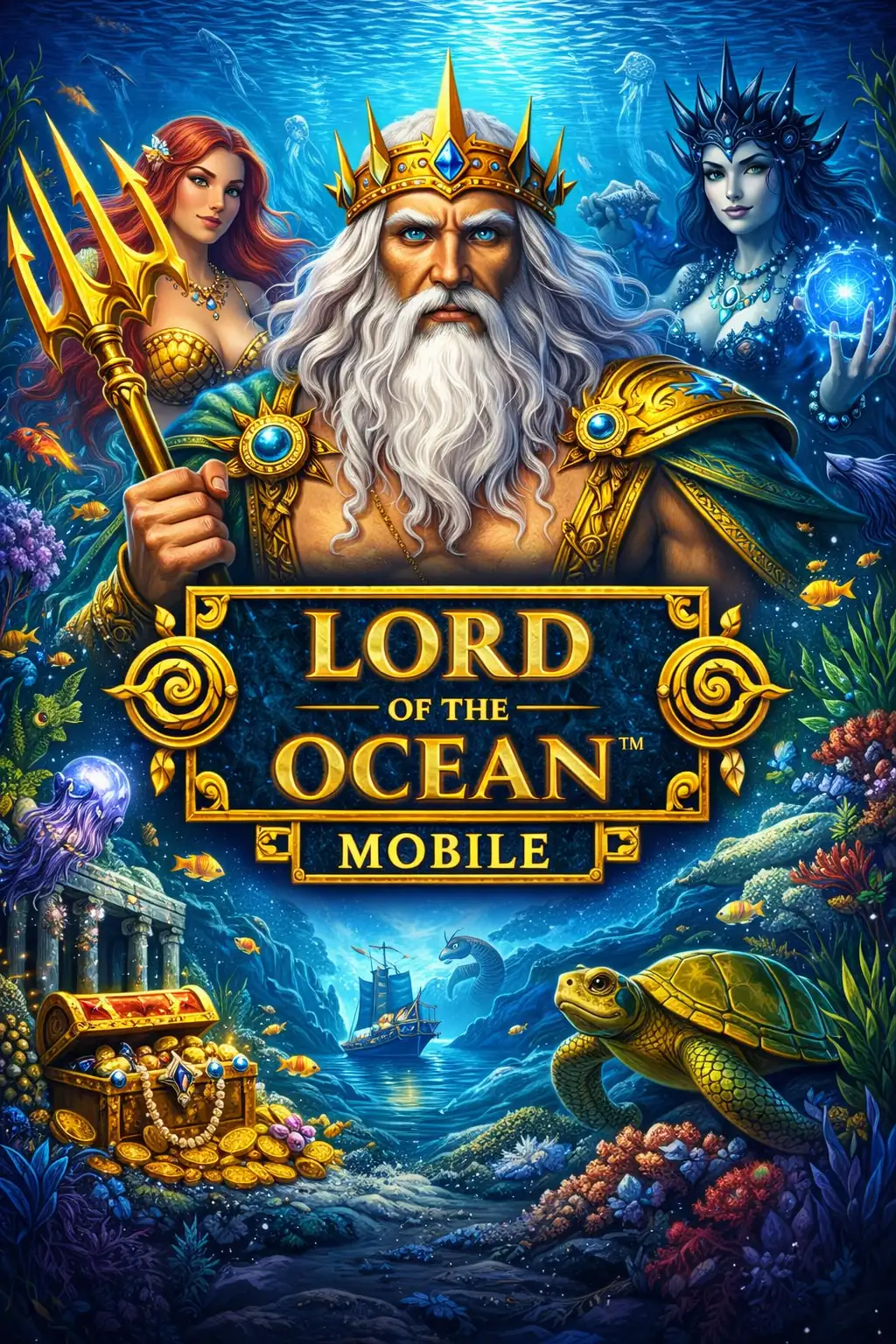 Mobile Version des Lordoftheocean Spiels